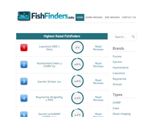 Tablet Screenshot of fishfinders.info